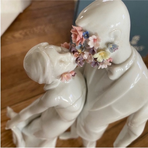 Lladro Love Statue Lladro Love II Lladro Kissing Couple The Kiss - Picture 7 of 16